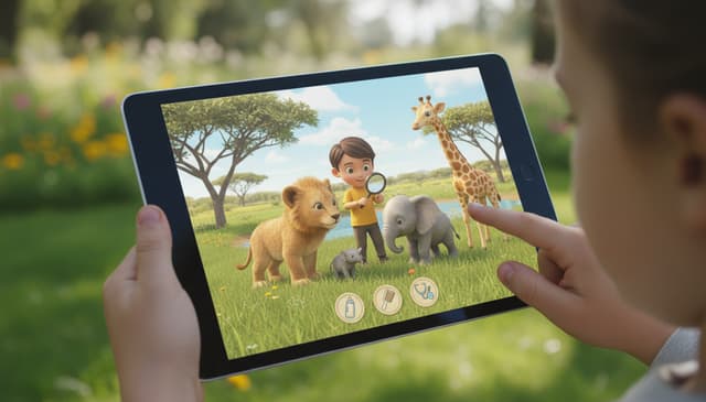 Gry symulacyjne dla dzieci: odkryj świat zwierząt przez zabawę