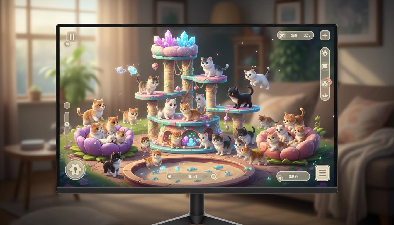 Gry symulacyjne z kotkami online: przewodnik dla miłośników zwierząt