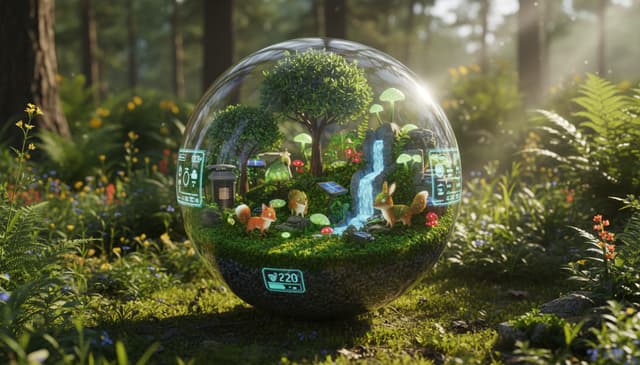 Haustiersimulation umweltfreundlich: nachhaltige Technologien im Einsatz