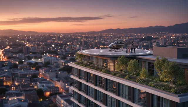 Helicopter Pad Hotels: Exploring the Future of Luxury Travel Hubs