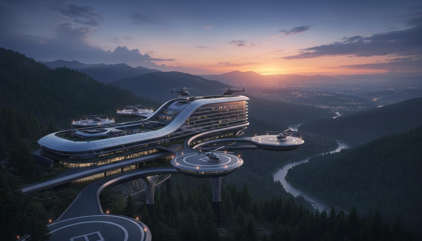Helipad Hotels: Exploring the Future of Luxury Urban Travel
