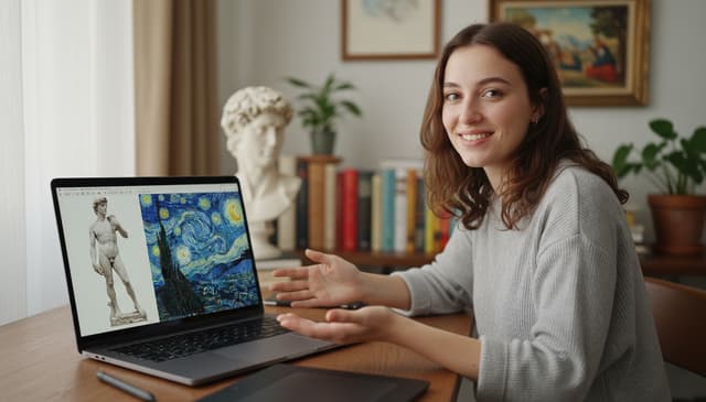 Historia sztuki online: praktyczny przewodnik po korepetycjach