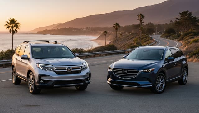 Honda Pilot Vs Mazda Cx9: a Comprehensive Comparison for 2024