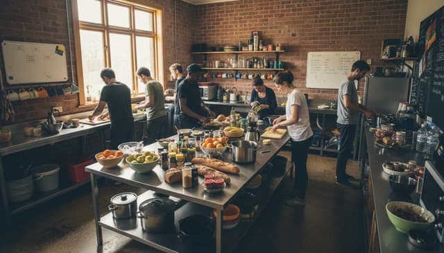 Hostel kuchnia wspólna: jak korzystać i co warto wiedzieć?