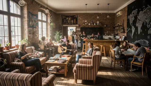 Hostel świetlica: jak stworzyć przyjazną przestrzeń dla gości