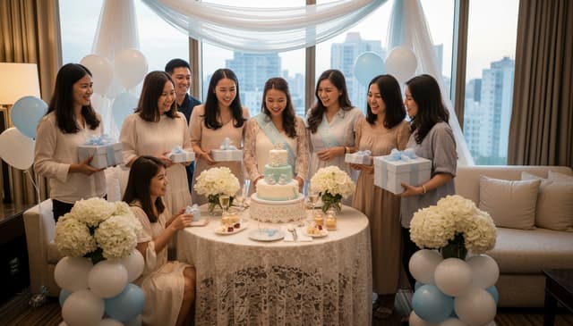 Hotel baby shower krok po kroku: jak zorganizować niezapomniane przyjęcie