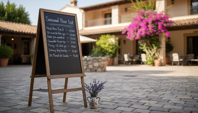 Hotel cennik sezonowy: jak działa i na co zwrócić uwagę?