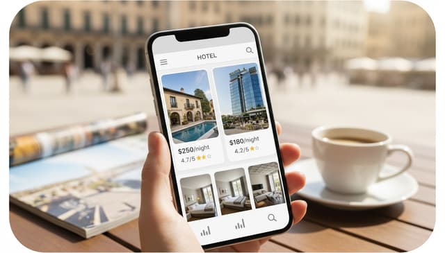 How a hotel comparison app can simplify your travel planning