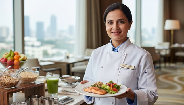 Hotel dietetyk: jak zadbać o zdrowe jedzenie podczas pobytu