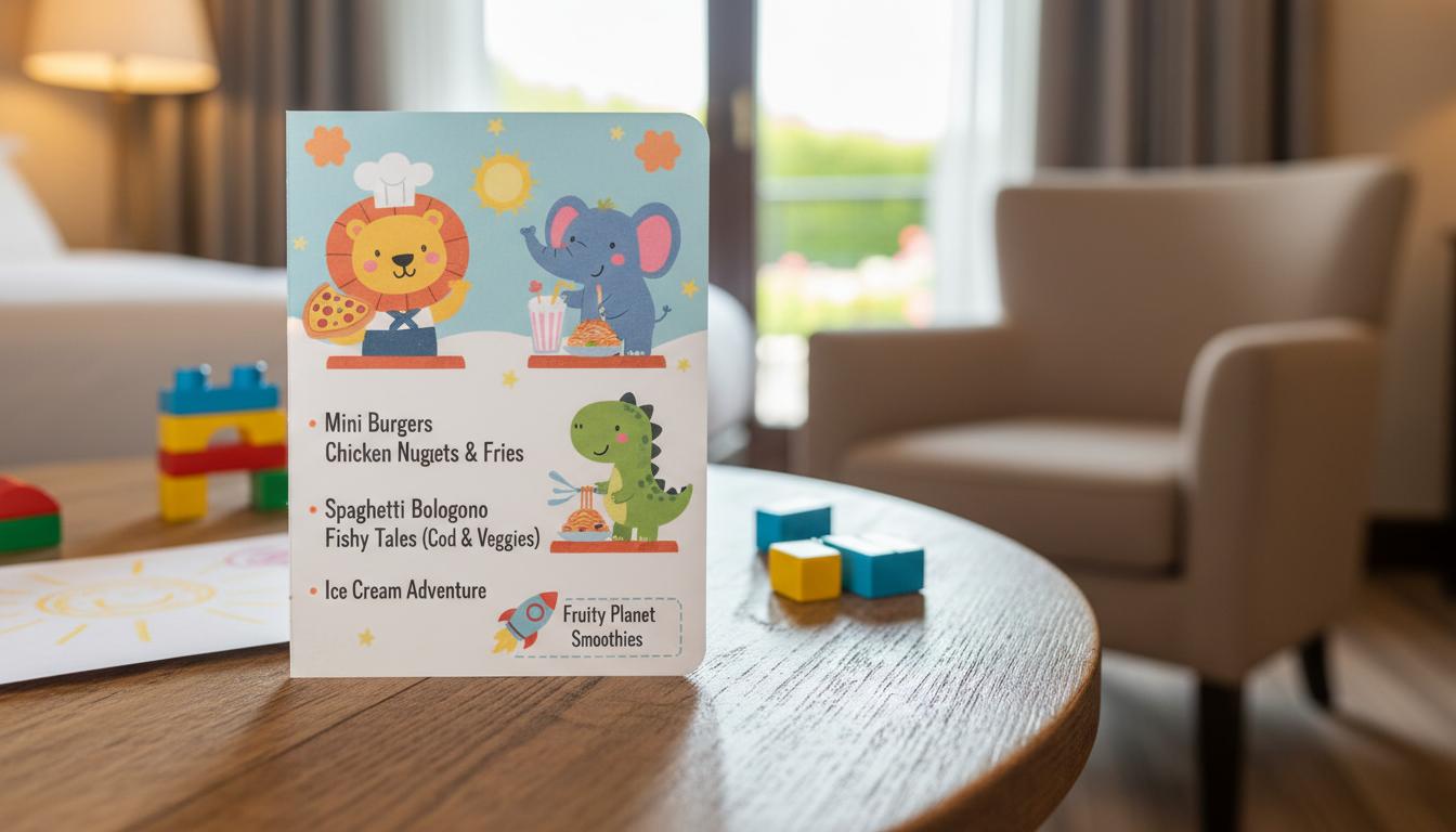 Hotel menu dziecięce: przewodnik po smakach dla najmłodszych gości