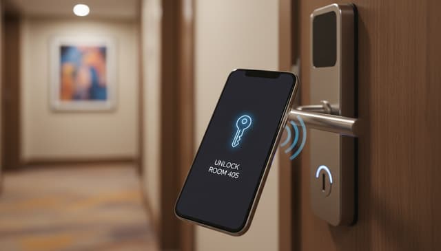 Hotel mobilny klucz: jak nowoczesna technologia zmienia branżę hotelarską