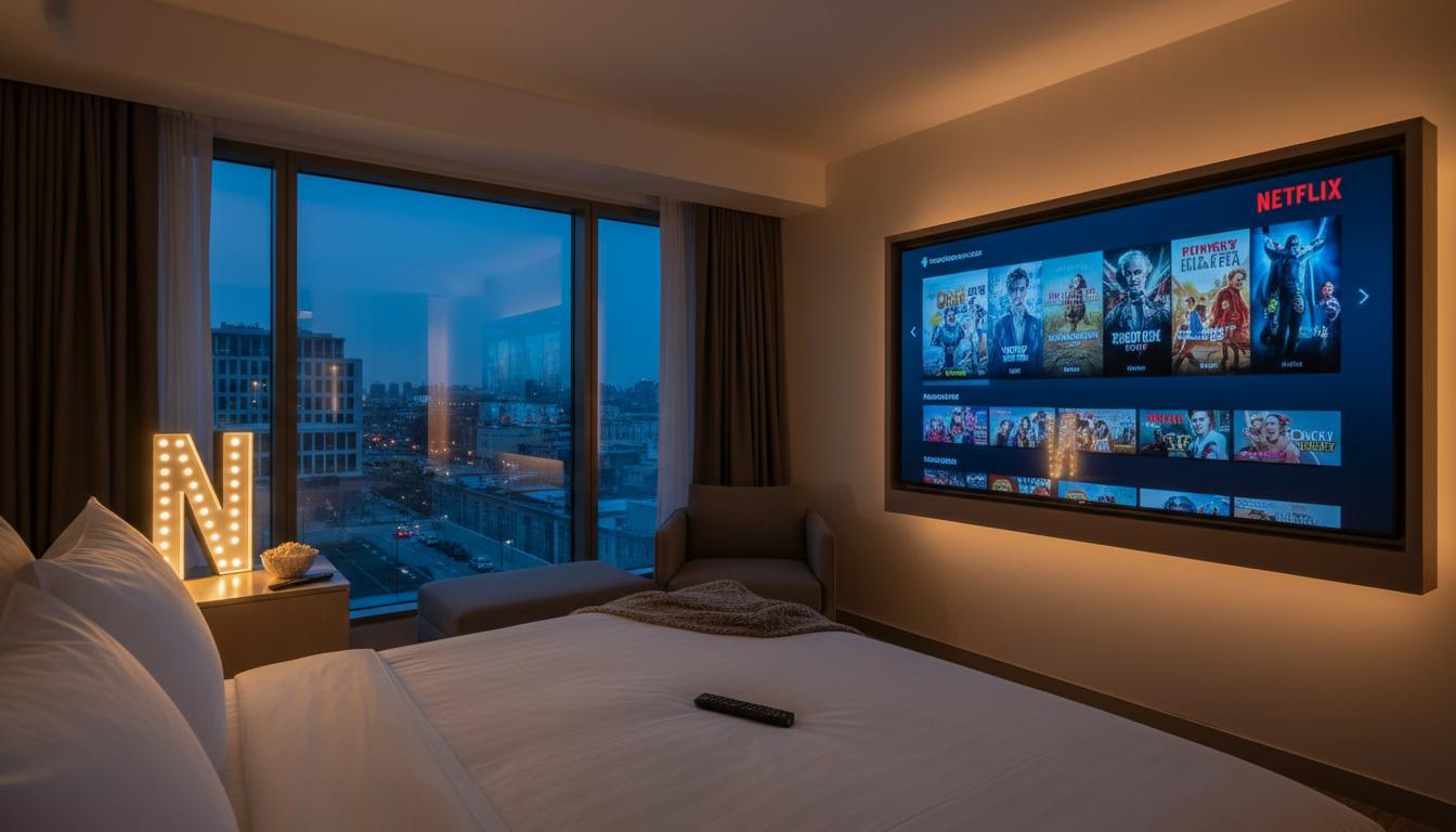 Hotel Netflix: jak korzystać z serwisu podczas pobytu w hotelu