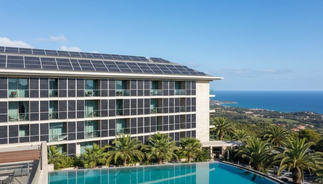 Hotel panele słoneczne: praktyczny przewodnik dla branży hotelarskiej