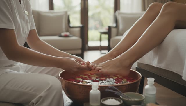 Hotel pedicure krok po kroku: komfort i relaks podczas pobytu