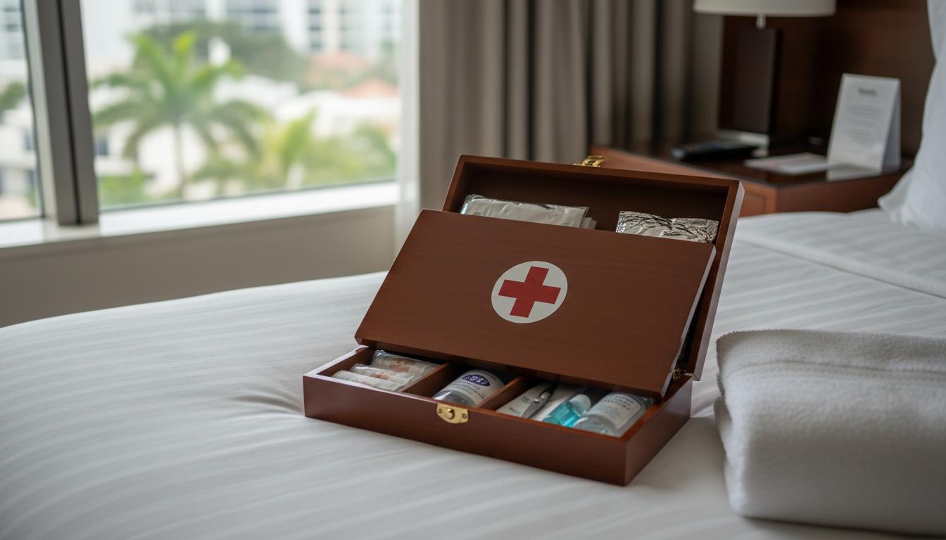 Hotel pierwsza pomoc: praktyczny przewodnik dla podróżnych