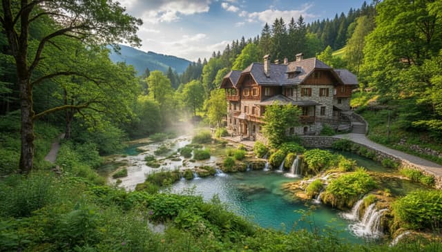 Hotel przy źródłach: przewodnik po najlepszych noclegach nad wodą