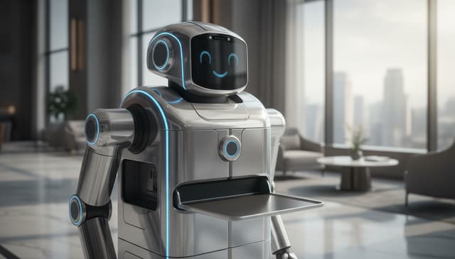 Hotel robot krok po kroku: jak automatyzacja zmienia branżę hotelarską