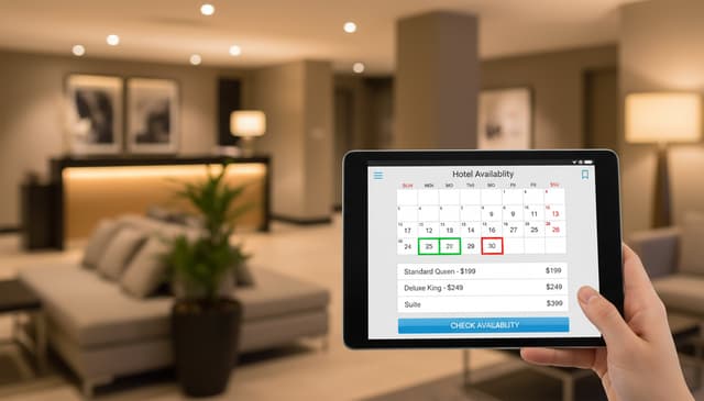 How a hotel room availability checker improves your booking experience
