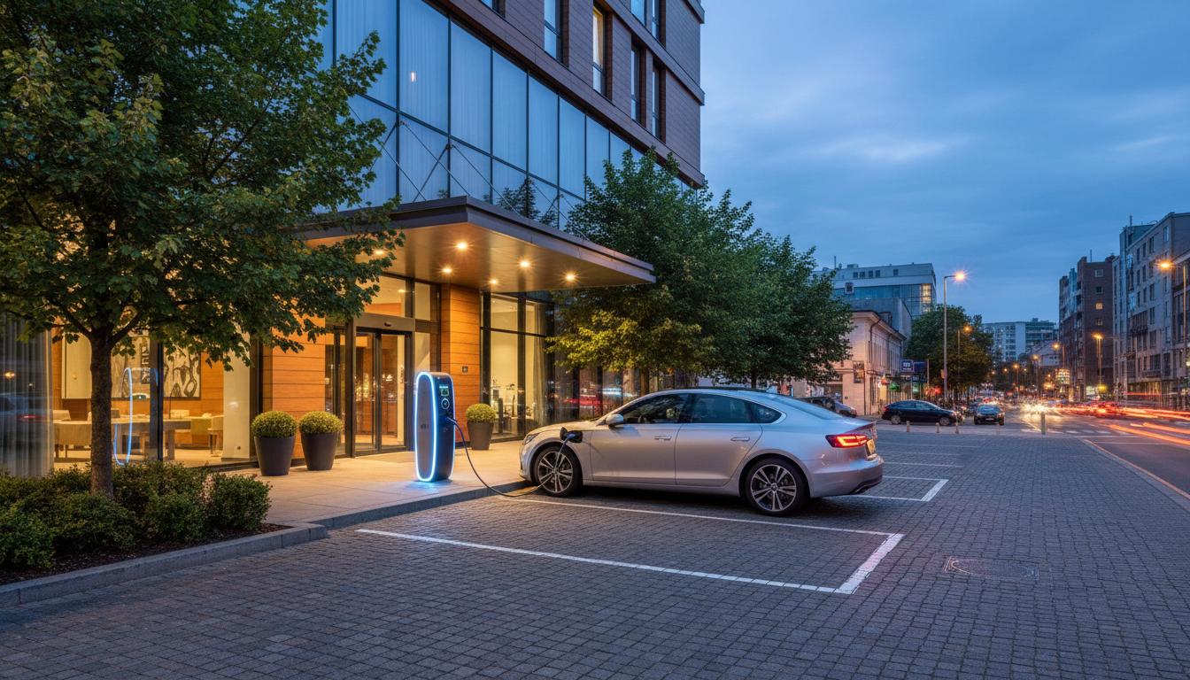 Hotel stacja ładowania: praktyczny przewodnik dla podróżujących autem elektrycznym