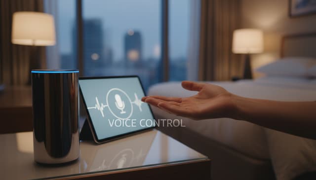 Hotel sterowanie głosowe: praktyczny przewodnik dla nowoczesnych hoteli