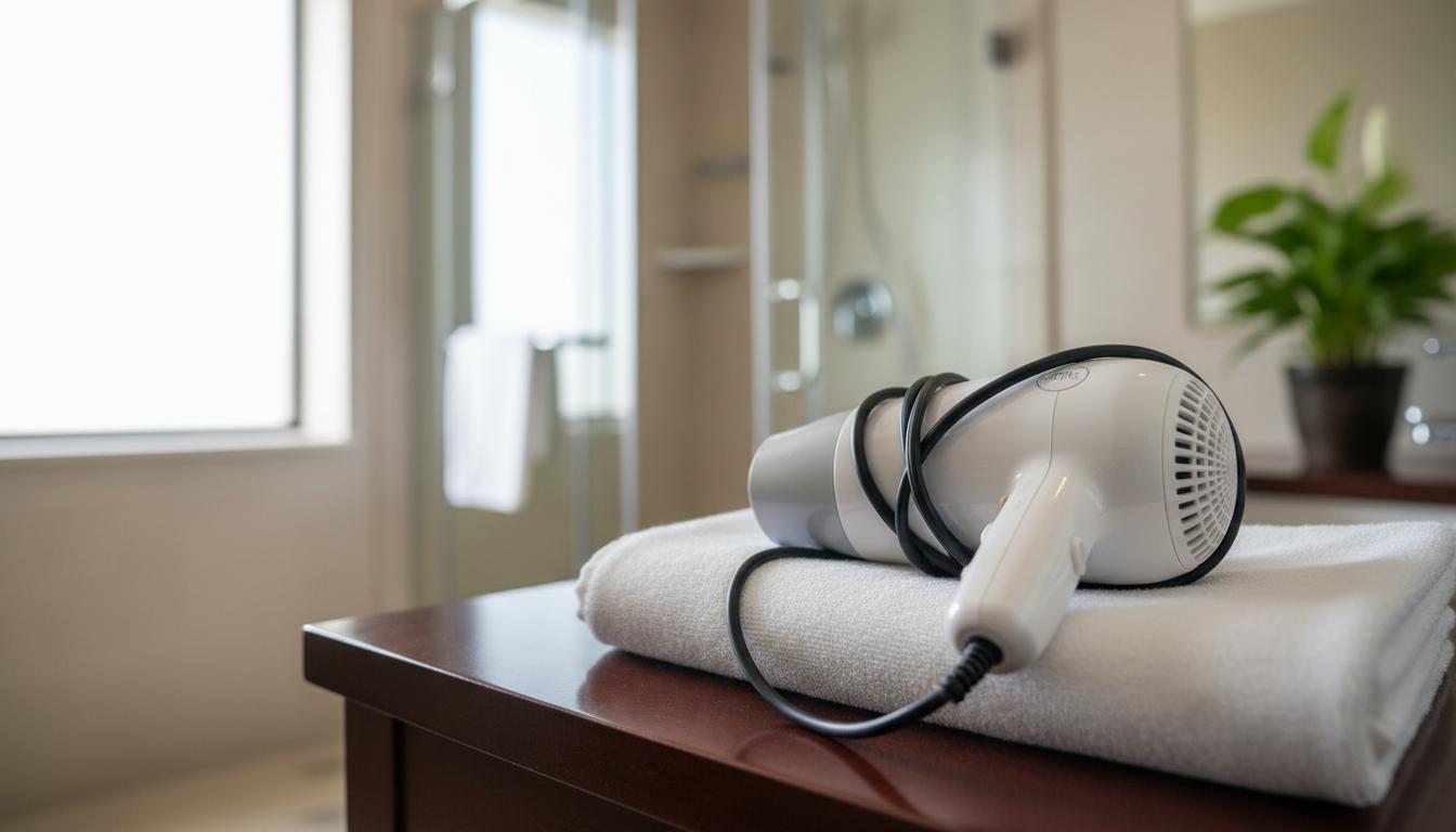 Hotel suszarka do włosów: praktyczny przewodnik dla gości i właścicieli