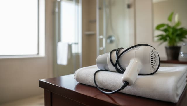 Hotel suszarka do włosów: praktyczny przewodnik dla gości i właścicieli