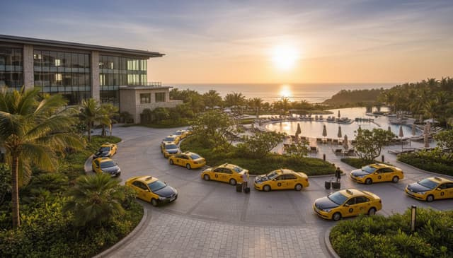 Hotel taxi krok po kroku: jak wygodnie dojechać z lotniska do hotelu