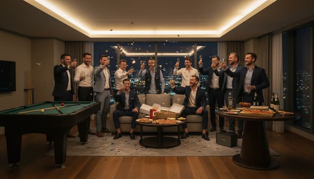 Hotel wieczór kawalerski: praktyczny przewodnik po organizacji