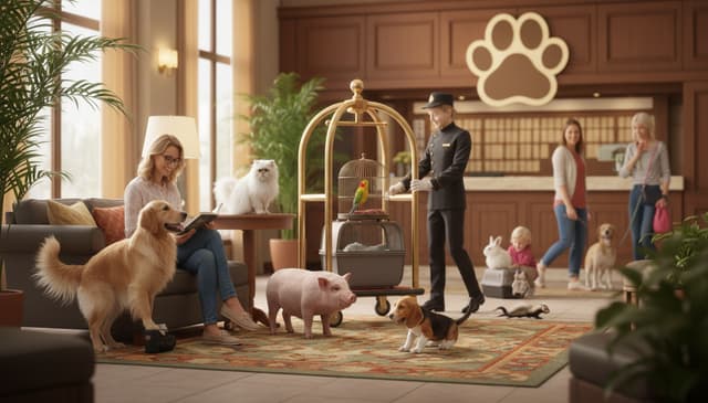 Hotel ze zwierzętami: praktyczny przewodnik dla podróżujących z pupilem