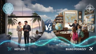 Hotele.ai vs biuro podróży: porównanie usług i korzyści dla podróżnych