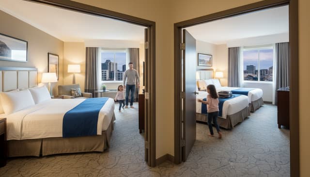 Hotels with connecting rooms: practical guide for family stays