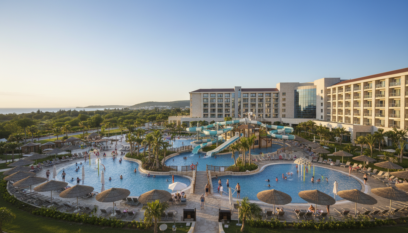 Are hotels with water parks the best or the worst family trip?
