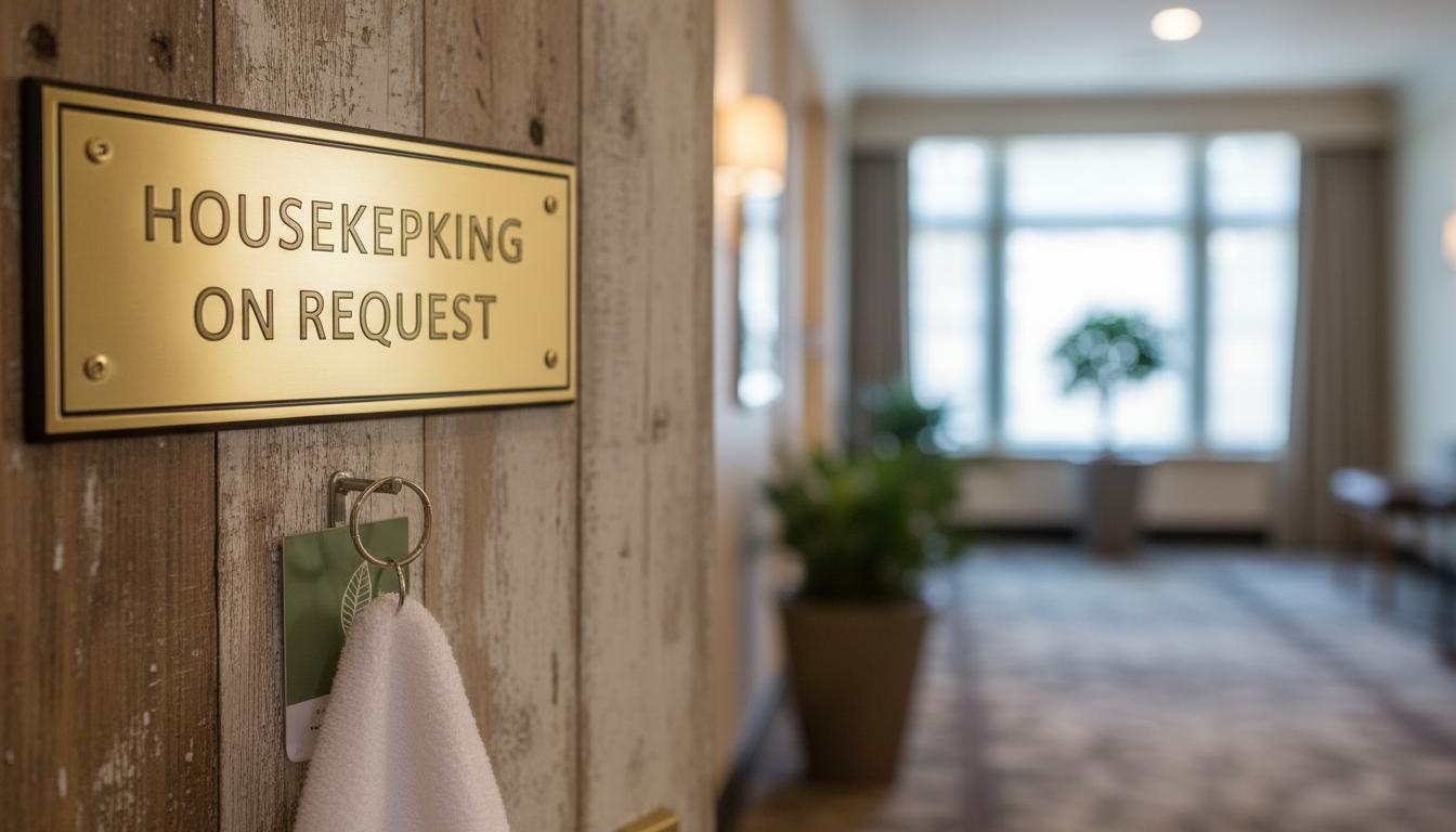 Housekeeping on Request: Enhancing Guest Experience with Flexible Services