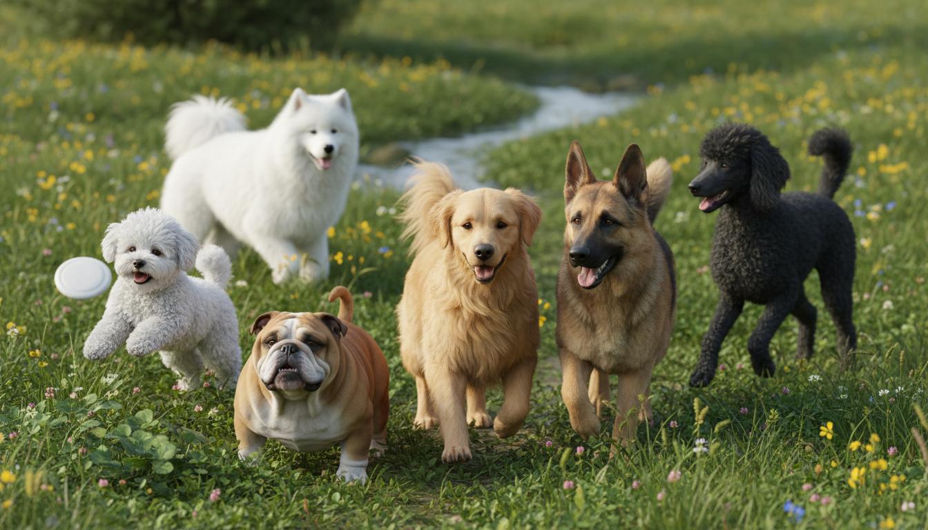 Hundesimulation Verschiedene Rassen: ein Praktischer Guide für Hundeliebhaber