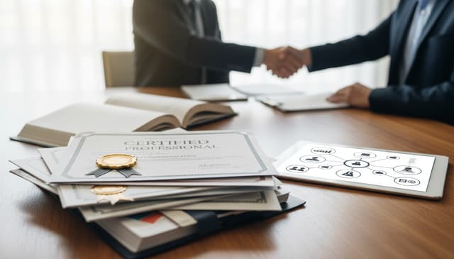 Informacje o certyfikatach zawodowych: praktyczny przewodnik