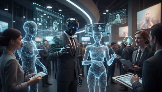 Inteligentne awatary do obsługi konferencji: jak działają i co oferują