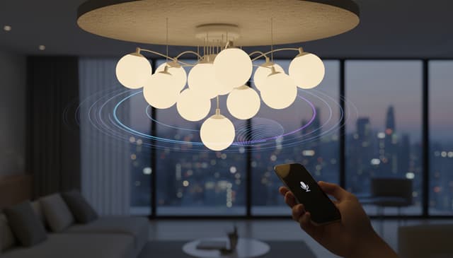 Inteligentne oświetlenie głosowe: jak działa i jakie ma zastosowania