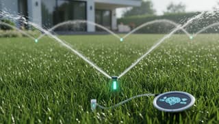 Inteligentne podlewanie trawnika: jak zadbać o ogród z technologią