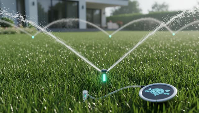 Inteligentne podlewanie trawnika: jak zadbać o ogród z technologią