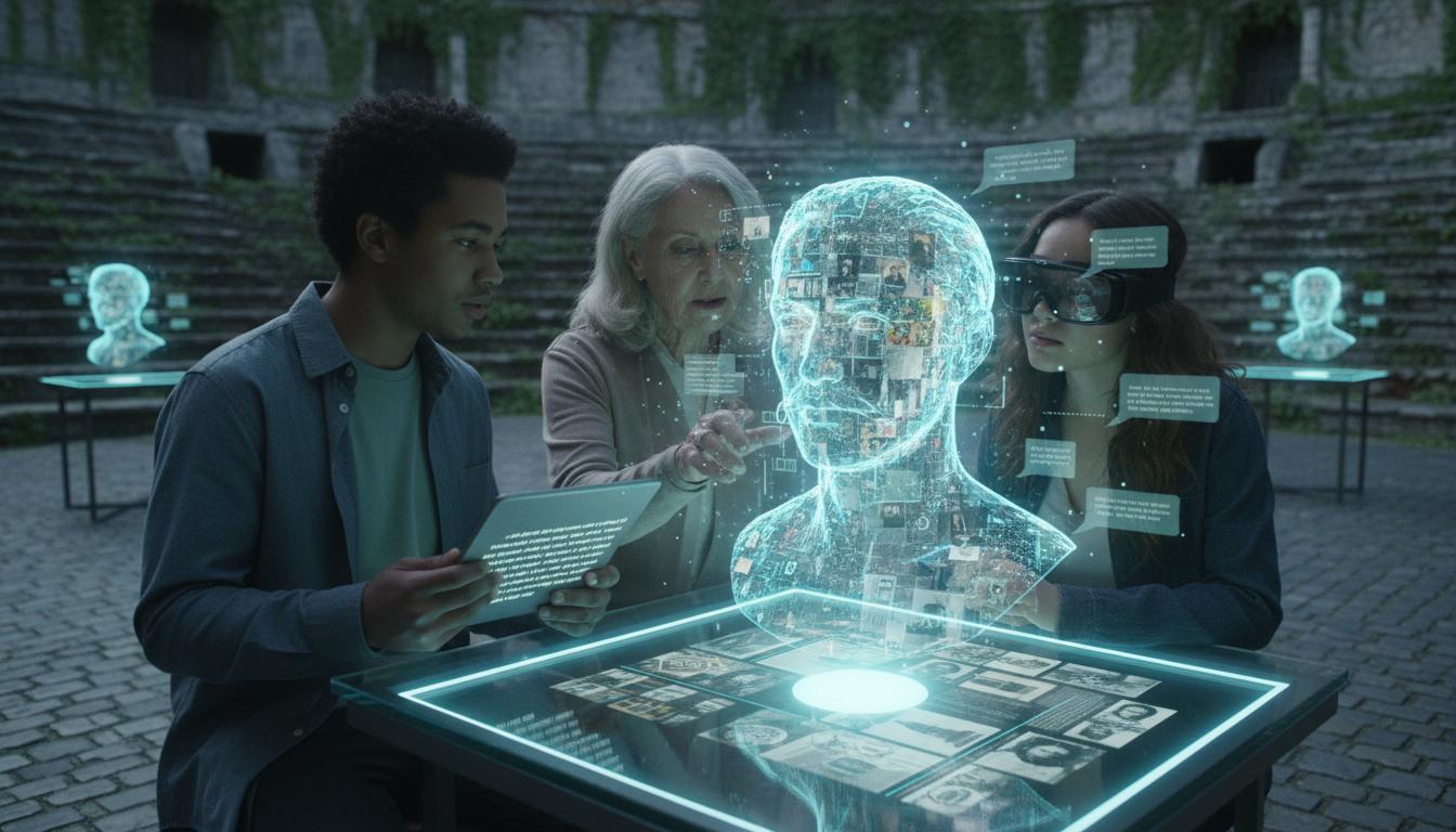 Interactive Memorial Conversations Education: Fostering Meaningful Remembrance