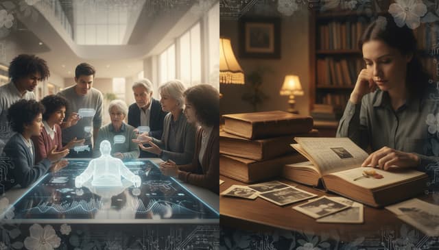 Interactive Memorial Conversations Vs Memory Books: Understanding the Differences