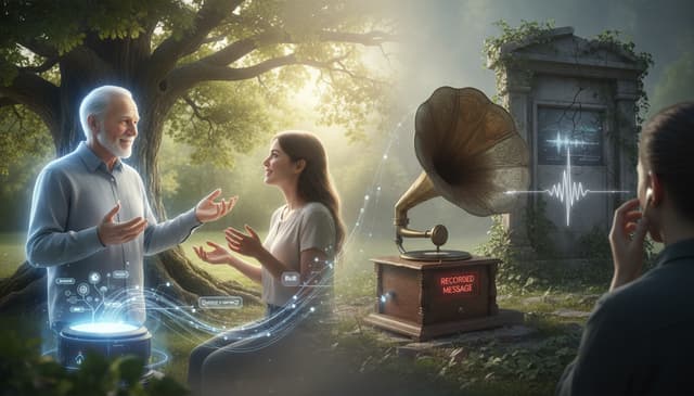 Interactive Memorial Conversations Vs Recorded Messages: What to Choose?