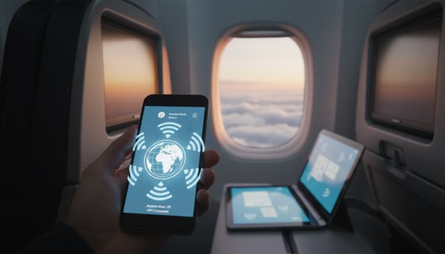 Internet w samolocie: jak działa i czego się spodziewać podczas lotu