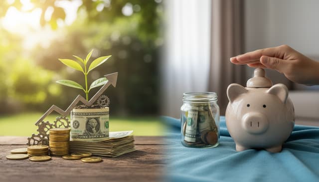 Inwestowanie a oszczędzanie: praktyczny przewodnik dla początkujących