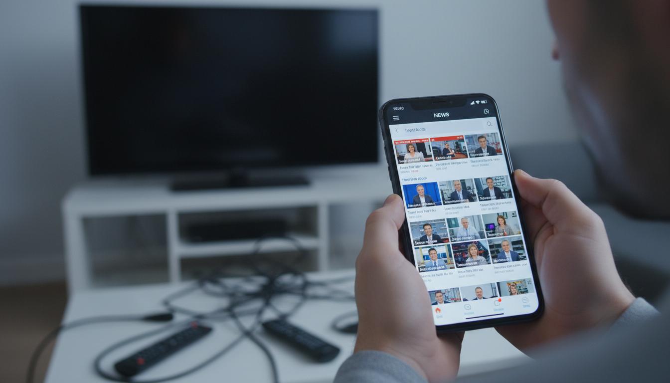 Jak aplikacja informacyjna stopniowo zastępuje tradycyjną telewizję