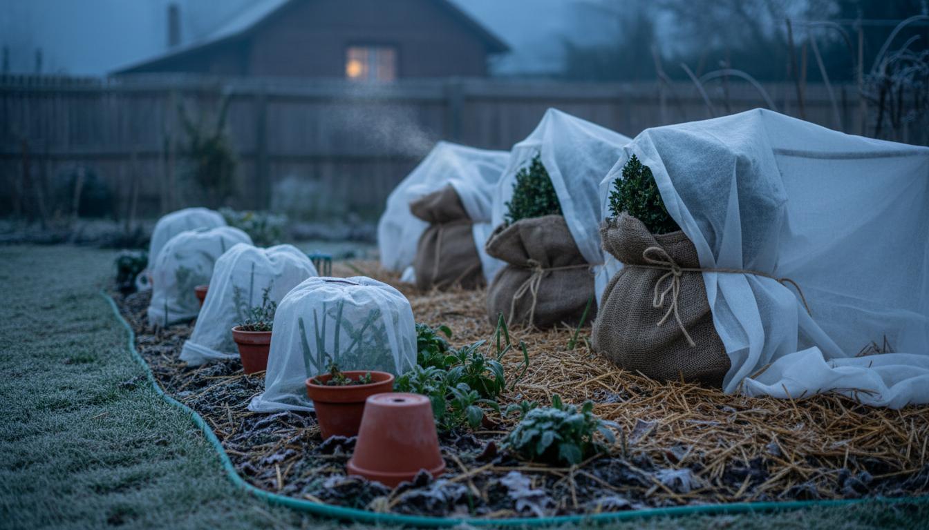 Jak chronić ogród przed mrozem: praktyczny poradnik dla ogrodników