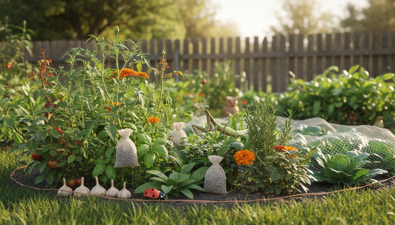 Jak chronić ogród przed szkodnikami: praktyczny przewodnik