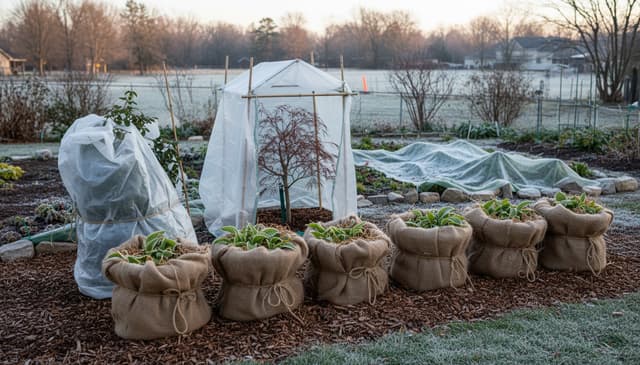 Jak chronić rośliny przed mrozem: praktyczny przewodnik dla ogrodników