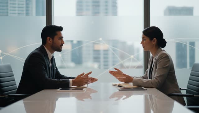 Jak ćwiczyć rozmowy biznesowe: praktyczny przewodnik symulacja.ai