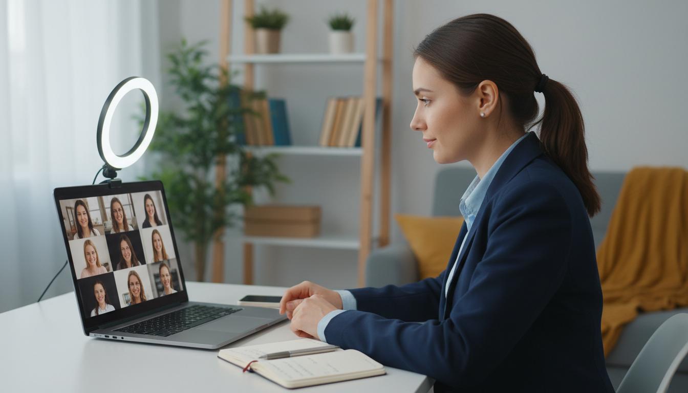 Jak ćwiczyć rozmowy kwalifikacyjne online: praktyczny przewodnik